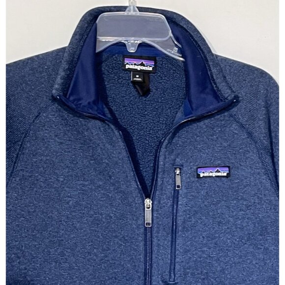 Patagonia Better Sweater New Navy Blue Fleece Full Zip Jacket - Picture 7 of 14
